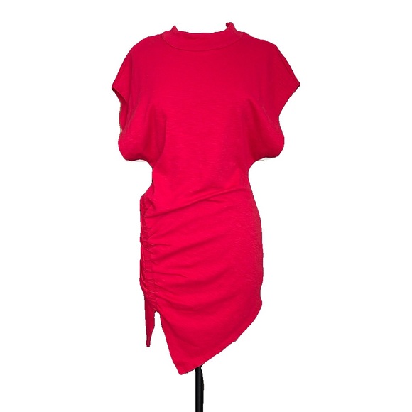 Free People Red Asymmetrical Dress - Picture 2 of 12